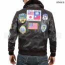 Top Gun Tom Cruise Leather Jacket