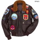 Top Gun Tom Cruise Leather Jacket