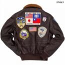 Top Gun Tom Cruise Leather Jacket