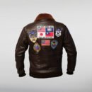 Top Gun Tom Cruise Leather Jacket
